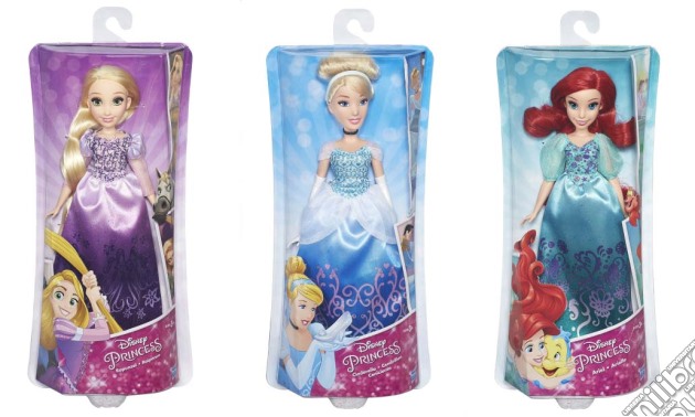Principesse Disney - Classic Fashion Doll (un articolo senza possibilità di scelta)(Ariel / Rapunzel / Cenerentola) gioco di Hasbro