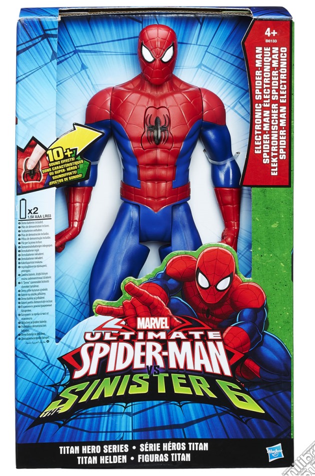 Spider-Man - Action Figure Elettronico (un articolo senza possibilità di scelta) gioco di Hasbro