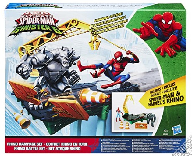 Spider-Man - PlaysetWeb City Rhino Rampage gioco