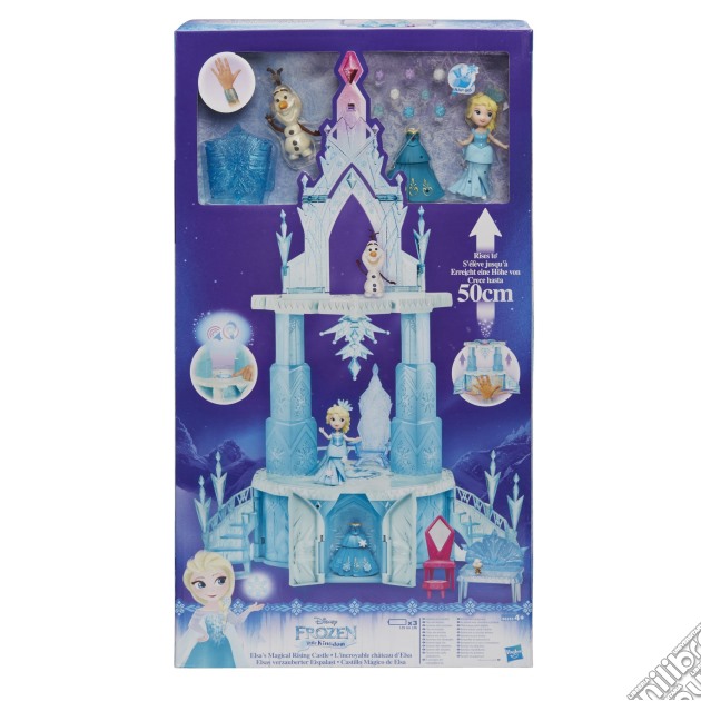 Frozen - Small Doll - Playset Il Castello Magico Con Elsa E Olaf gioco