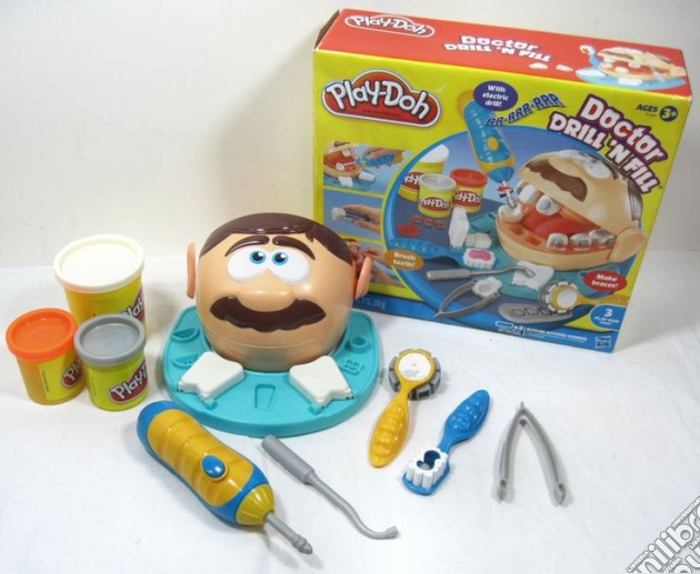 Play-Doh - Dottor Trapanino - Playset Dentista gioco di Hasbro