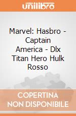 Marvel: Hasbro - Captain America - Dlx Titan Hero Hulk Rosso gioco