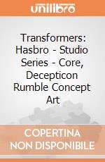Transformers: Hasbro - Studio Series - Core, Decepticon Rumble Concept Art gioco