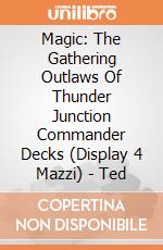 Magic: The Gathering Outlaws Of Thunder Junction Commander Decks (Display 4 Mazzi) - Ted gioco
