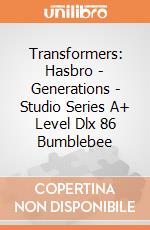 Transformers: Hasbro - Generations - Studio Series A+ Level Dlx 86 Bumblebee giochi