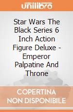Star Wars The Black Series 6 Inch Action Figure Deluxe - Emperor Palpatine And Throne giochi