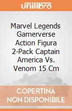 Marvel Legends Gamerverse Action Figura 2-Pack Captain America Vs. Venom 15 Cm giochi