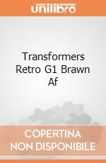 Transformers Retro G1 Brawn Af giochi