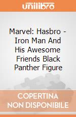Marvel: Hasbro - Iron Man And His Awesome Friends Black Panther Figure giochi