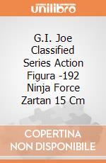 G.I. Joe Classified Series Action Figura -192 Ninja Force Zartan 15 Cm giochi