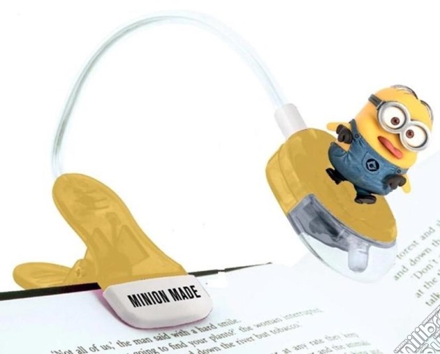 Minions / Cattivissimo Me - Lampadina Da Lettura Led Con Clip E Figurina 3D gioco di Joy Toy