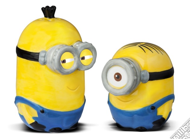 Minions: Joy Toy - Set Spargi Sale E Pepe 3D In Ceramica gioco di Joy Toy