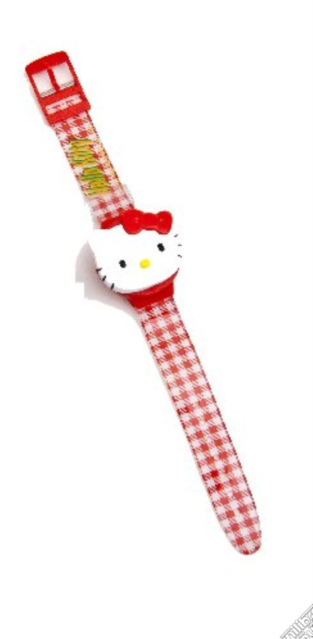 Hello Kitty - Orologio LCD Quadri Rossi gioco di Joy Toy