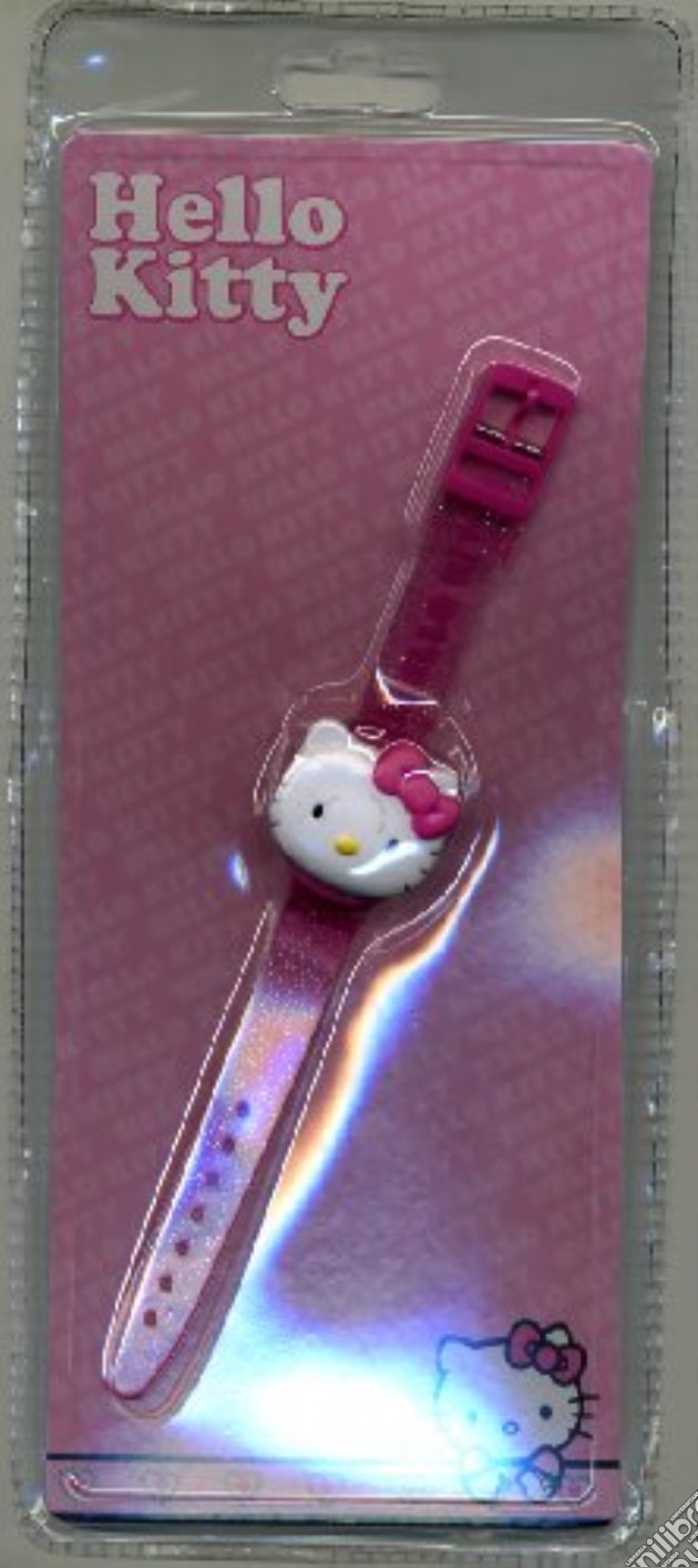 Hello Kitty - Orologio LCD Glitter Rosa gioco di Joy Toy