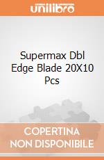 Supermax Dbl Edge Blade 20X10 Pcs gioco di Diverse Aaa