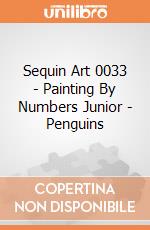 Sequin Art 0033 - Painting By Numbers Junior - Penguins gioco di Sequin Art