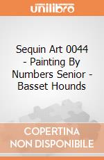 Sequin Art 0044 - Painting By Numbers Senior - Basset Hounds gioco di Sequin Art