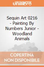 Sequin Art 0216 - Painting By Numbers Junior - Woodland Animals gioco di Sequin Art