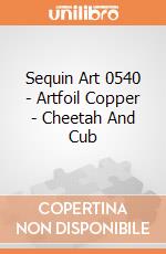Sequin Art 0540 - Artfoil Copper - Cheetah And Cub gioco di Sequin Art