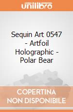 Sequin Art 0547 - Artfoil Holographic - Polar Bear gioco di Sequin Art