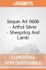 Sequin Art 0606 - Artfoil Silver - Sheepdog And Lamb gioco di Sequin Art