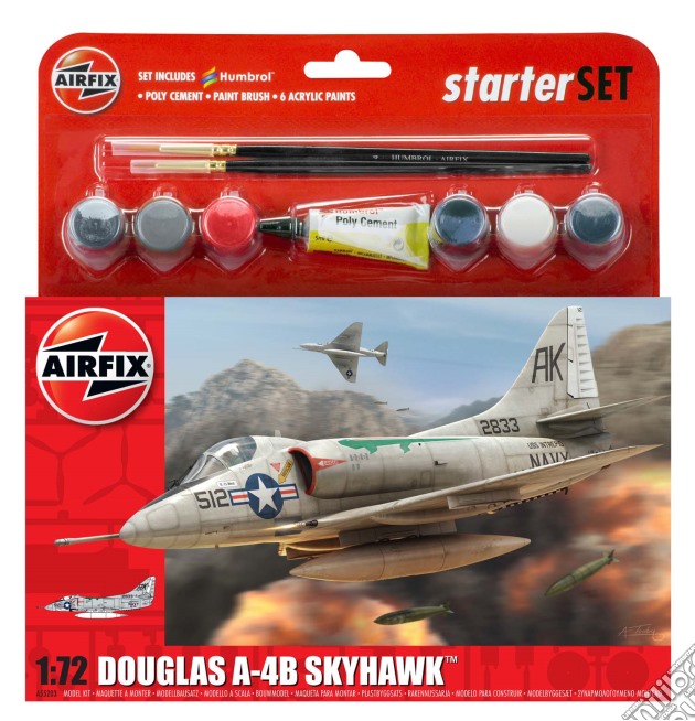 Airfix Medium Starter Set - Douglas A4-B Skyhawk gioco di Airfix