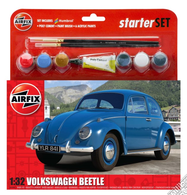 Airfix Medium Starter Set - Vw Beetle gioco di Airfix