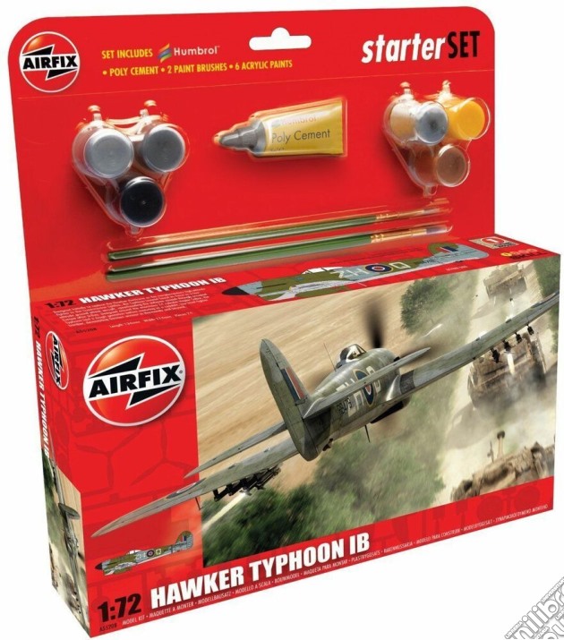 Airfix Medium Starter Set - Hawker Typhoon Ib gioco di Airfix