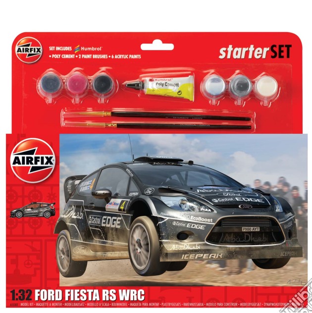 Airfix - A55302 - Ford Fiesta Wrc gioco di Terminal Video