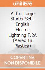 Airfix: Large Starter Set - English Electric Lightning F.2A (Aereo In Plastica) gioco di Airfix