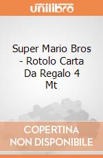 Super Mario Bros - Rotolo Carta Da Regalo 4 Mt gioco di Como Giochi
