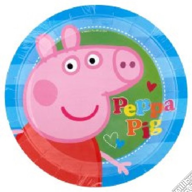 Peppa Pig - 8 Piatti 23 Cm. gioco di Peppa Pig