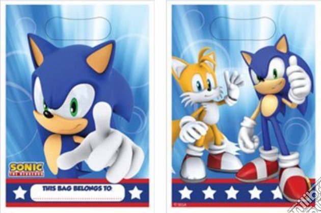 Sonic: 8 Sacchetti Regalo gioco di Como Giochi