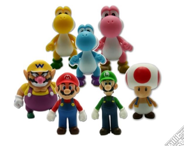 Mario Bros - Personaggi Assortiti In Vinile 12 Cm gioco di Nintendo
