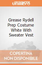 Grease Rydell Prep Costume White With Sweater Vest gioco