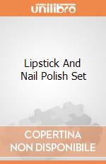 Lipstick And Nail Polish Set gioco di Smiffy'S