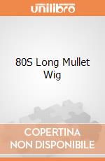 80S Long Mullet Wig gioco di Smiffy's