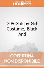 20S Gatsby Girl Costume, Black And gioco di Smiffy'S