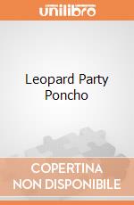 Leopard Party Poncho gioco di Smiffy'S