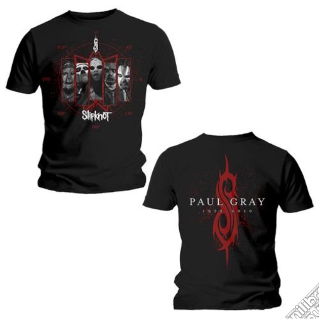 Slipknot: Paul Grey (T-Shirt Unisex Tg. L) gioco di Rock Off