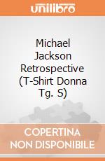 Michael Jackson Retrospective (T-Shirt Donna Tg. S) gioco di Universal