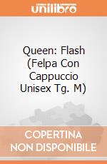 Queen: Flash (Felpa Con Cappuccio Unisex Tg. M) gioco di Rock Off