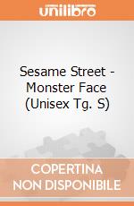 Sesame Street - Monster Face (Unisex Tg. S) gioco di Rock Off