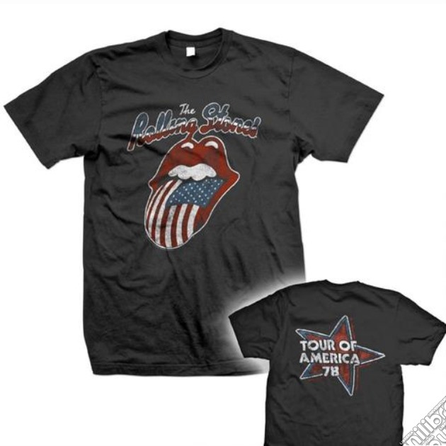 Rolling Stones (The): Tour Of America 78 (T-Shirt Unisex Tg. M) gioco di Rock Off