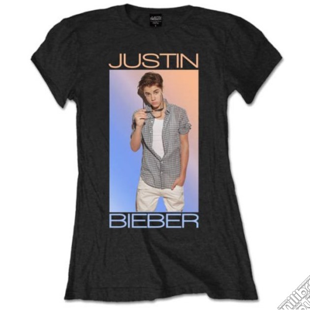 Justin Bieber: Colorfade (T-Shirt Donna Tg. S) gioco di Rock Off