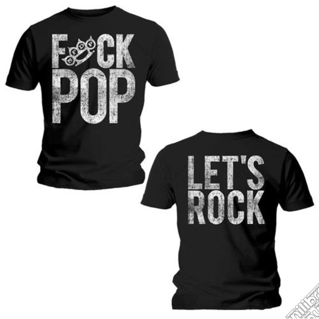 Five Finger Death Punch: F..ck Pop (T-Shirt Unisex Tg. S) gioco di Rock Off
