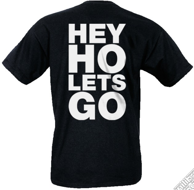 Ramones - Hey Ho Let's Go (T-Shirt Uomo M) gioco di Rock Off Retail Limited