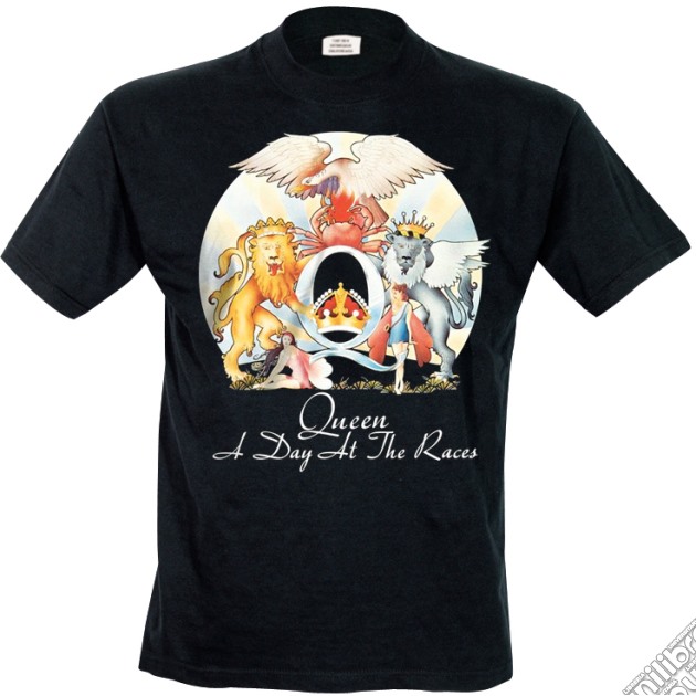 Queen - A Day At The Races (T-Shirt Uomo S) gioco di Rock Off