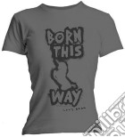 Lady Gaga: Btw Ladies Grey (T-Shirt Donna Tg. XL) gioco di Rock Off