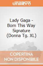 Lady Gaga - Born This Way Signature (Donna Tg. XL) gioco di Rock Off